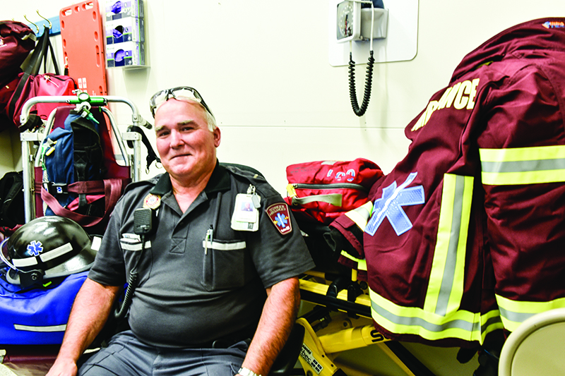 Sylvain Tiffault, ambulancier à Berri-UQÀM