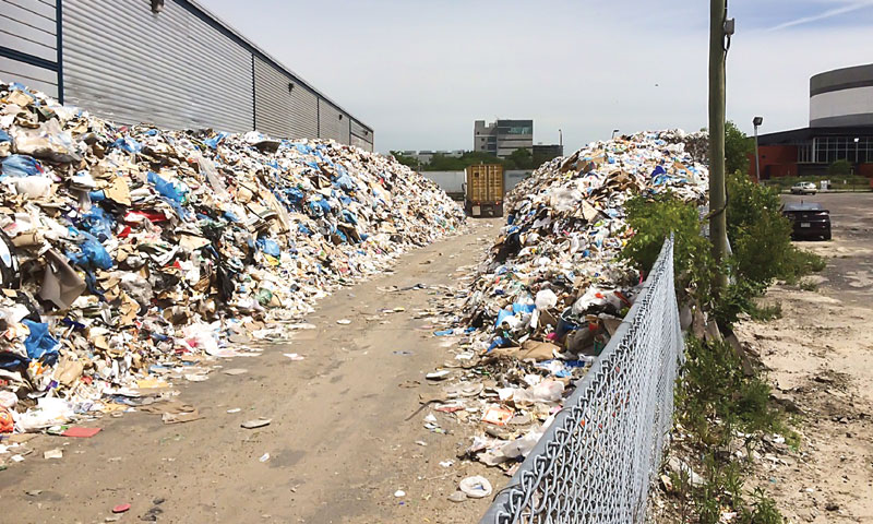 Matière contaminée – Crise du recyclage 