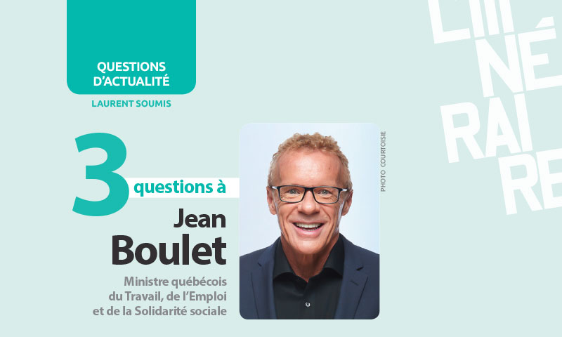 3 questions à Jean Boulet