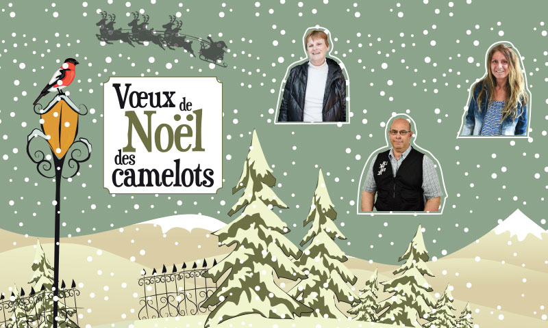 Vœux de Noël des camelots