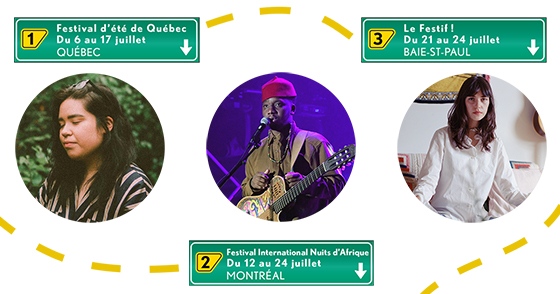 S’arrêter 10 fois… sur la route des festivals