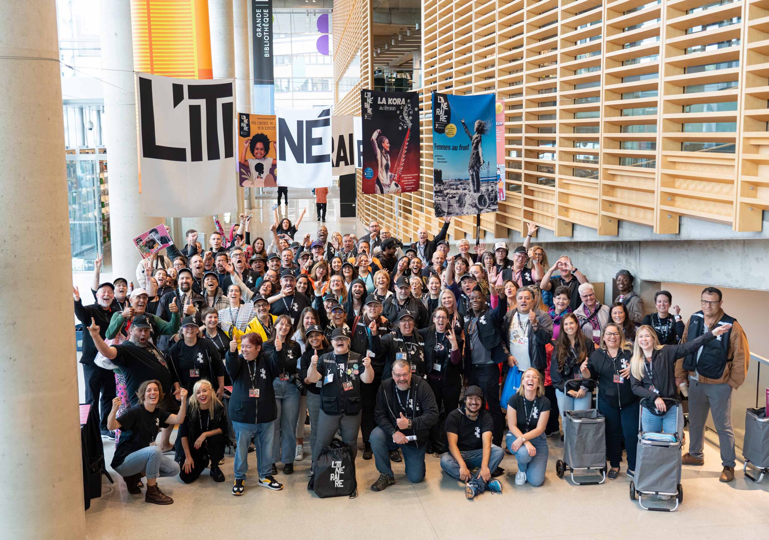 Photo de groupe de Camelot d'un jour 2023