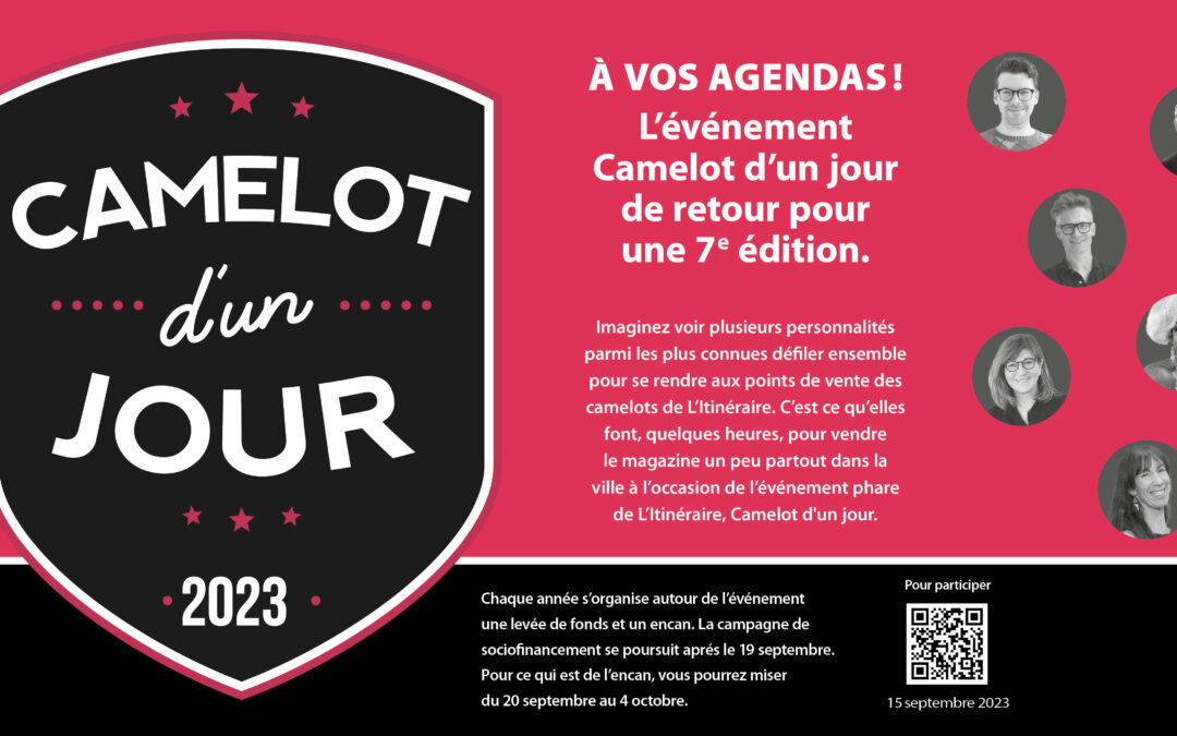 L’événement Camelot d’un jour de retour pour une 7e  édition.