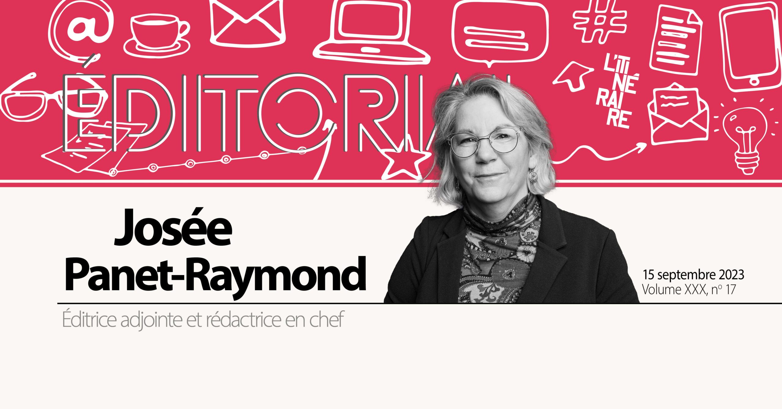 Éditorial Josée Panet-Raymond