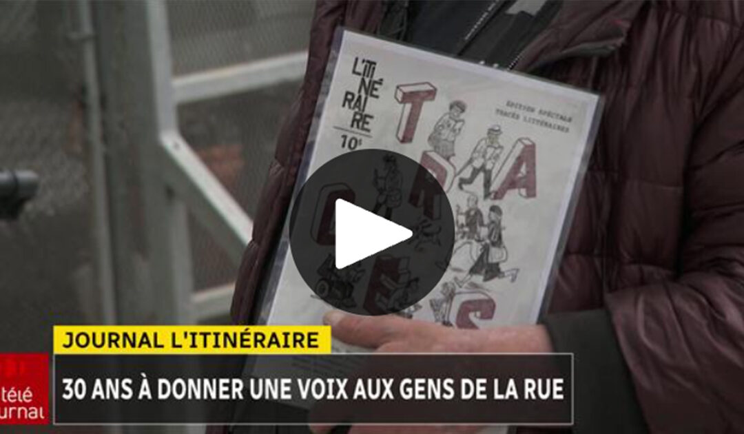 Le téléjournal avec Patrice Roy – 30 ans à donner une voix aux gens de la rue