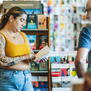 Mariana Mazza à la librairie Le Fureteur à Saint-Lambert