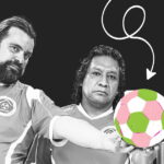 Les trois joueurs de l'équipe canadienne de la Coupe du monde de soccer des sans-abri