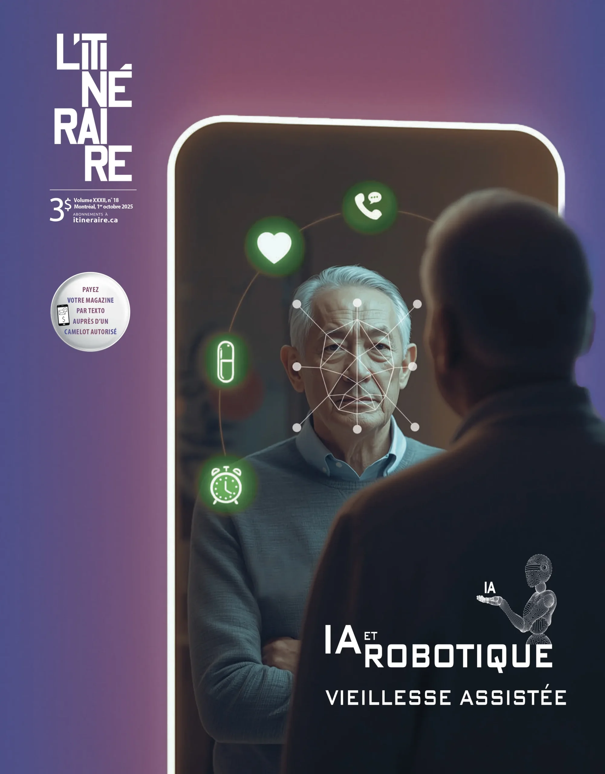 IA et robotique vieillesse assistée