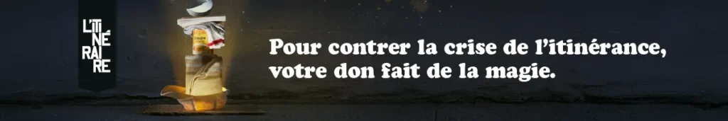 Pour contrer la crise de l'itinérance, votre don fait de la magie