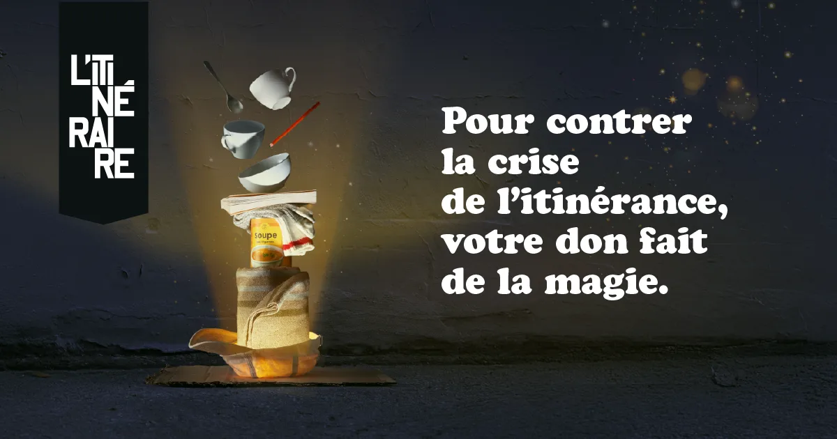 Pour contrer la crise de l'itinérance, votre don fait de la magie