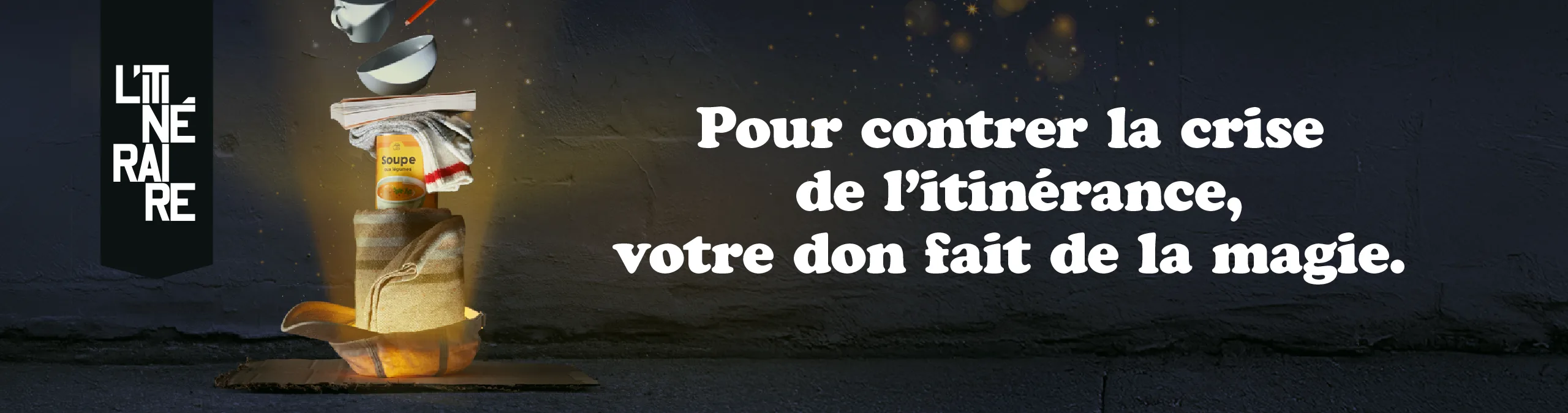 Pour contrer la crise de l'itinérance, votre don fait de la magie