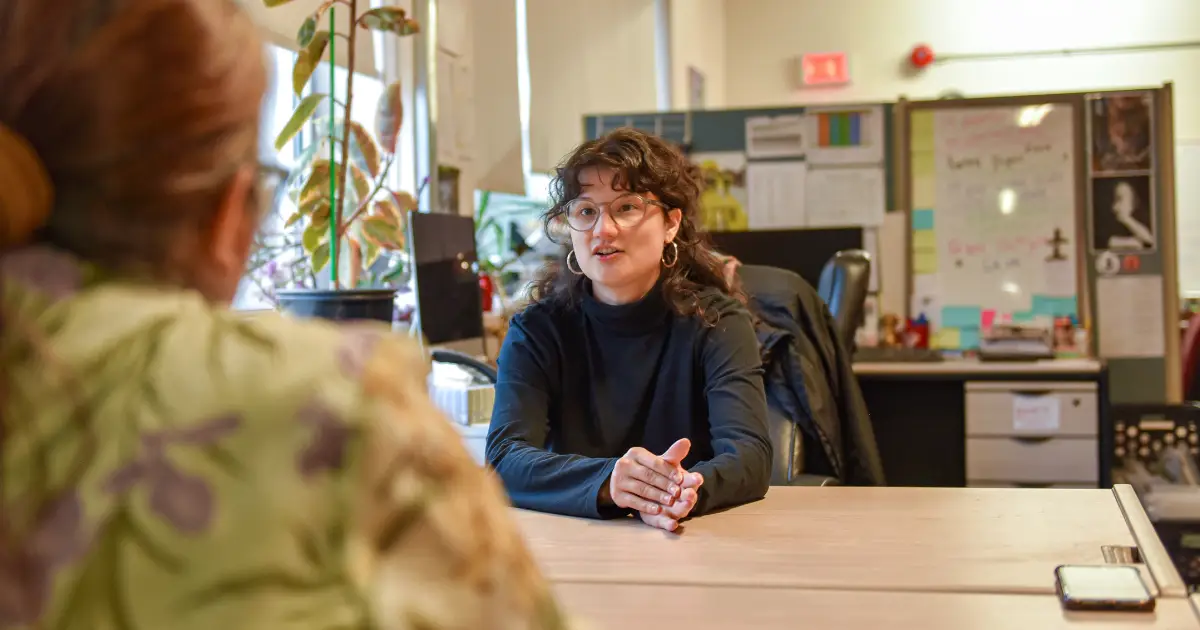 Camille Champagne-Tremblay en entrevue