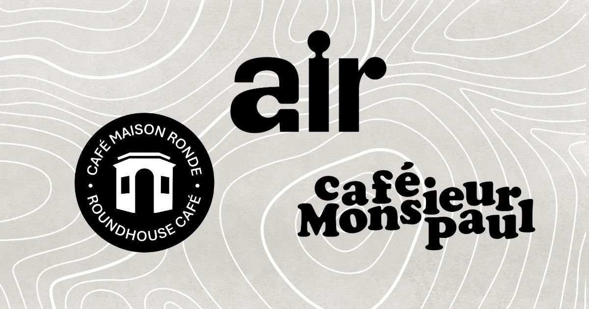 Les nouvelles identités de la Maison ronde, AIR et du Café Monsieur Paul