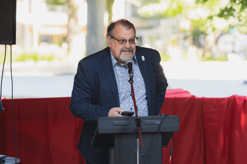 Luc Desjardins, PDG de L’Itinéraire. Photo : Charles-Antoine Marcotte.